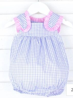 Children's Smocked One-Piece - E